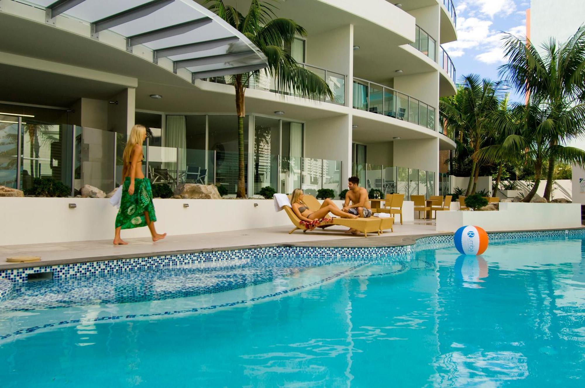 Rumba Beach Resort Caloundra Exteriér fotografie The pool at the W South Beach